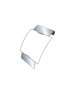 Stainless Sneeze Guard Identifier w/ 4" x 4" insert