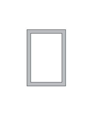 Silver MagaFrame® display 5.5" x 8.5"